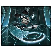 TRON Legacy Mickey Flynn Paper Giclee Print